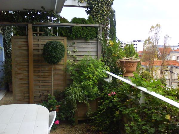 Aménagement d'un balcon jardin à La Teste de Buch
