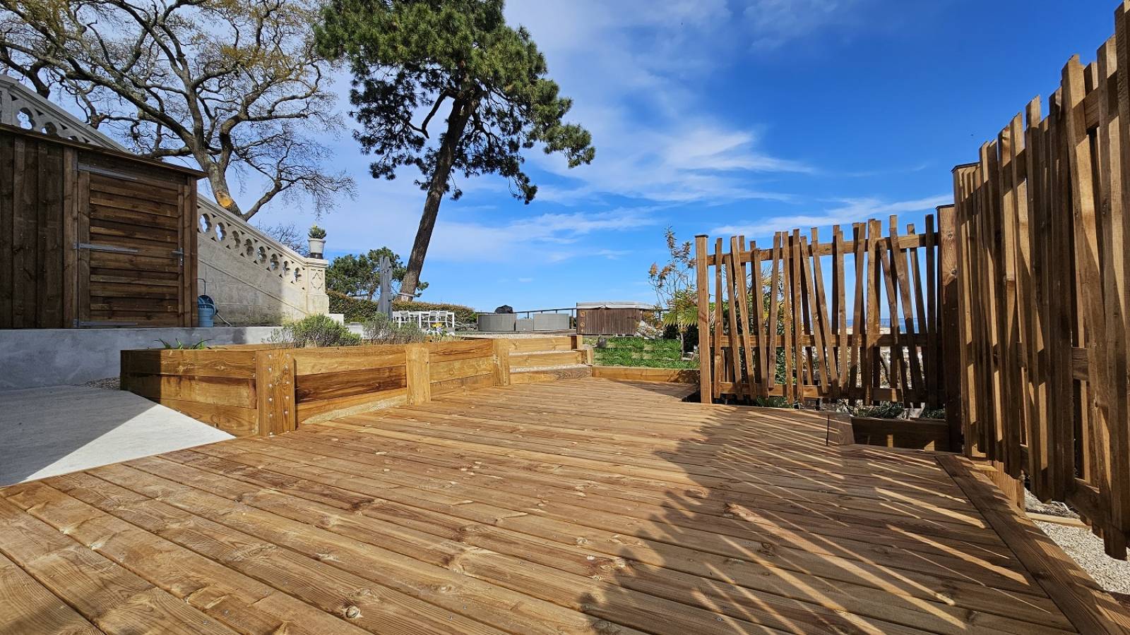 Création d'une terrasse bois à ARCACHON 