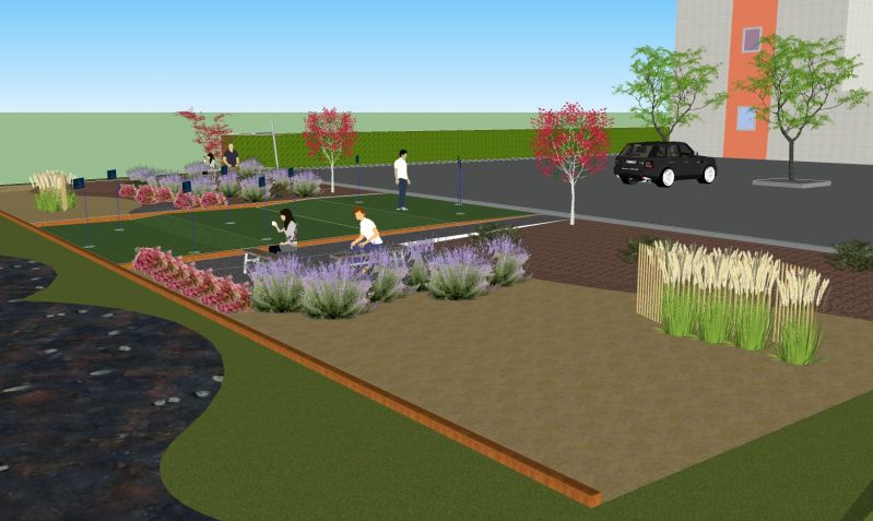 Projet de green de golf en gazon synthétique (33)