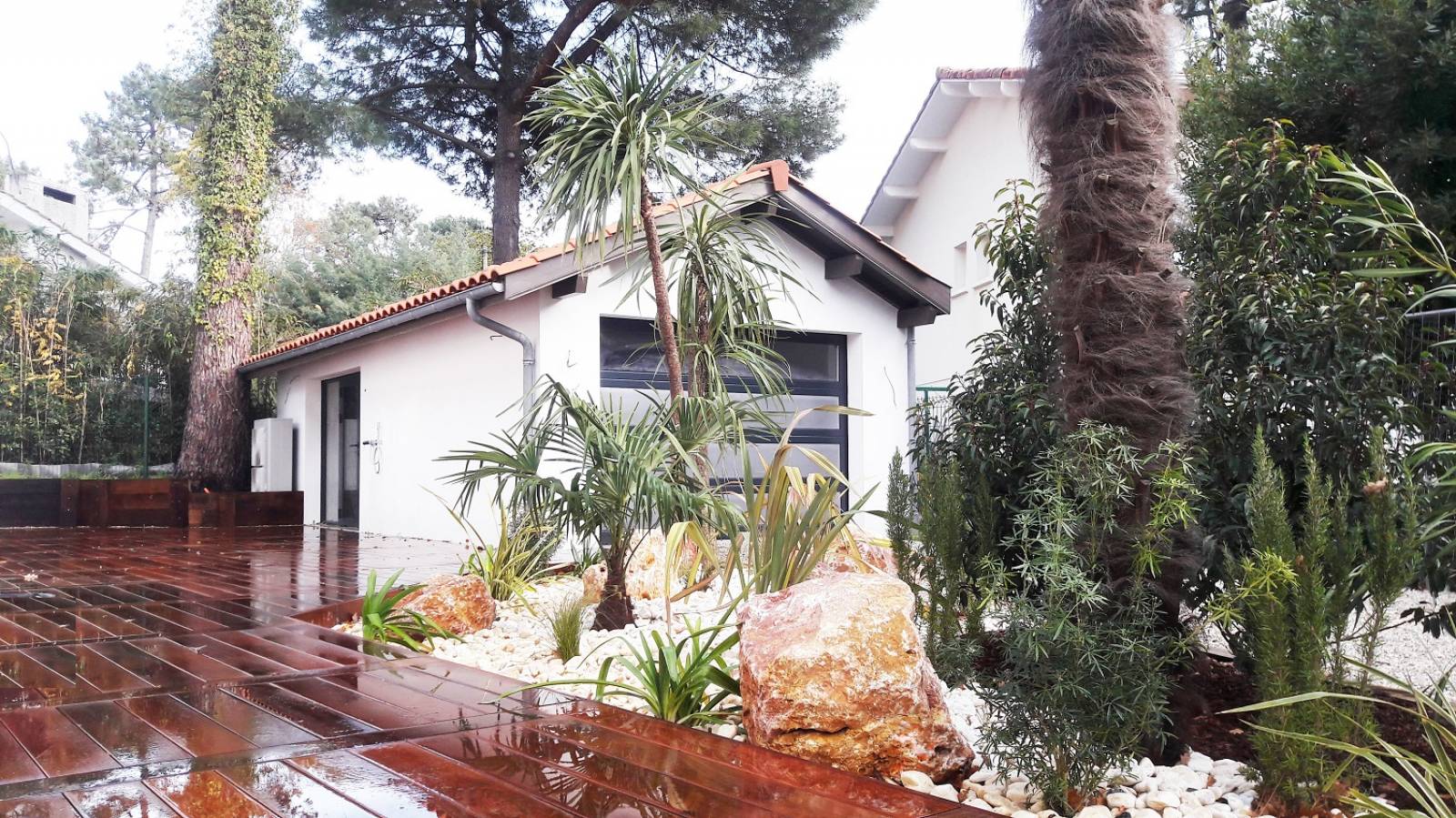 Aménagement de jardin paysager au Pyla 33