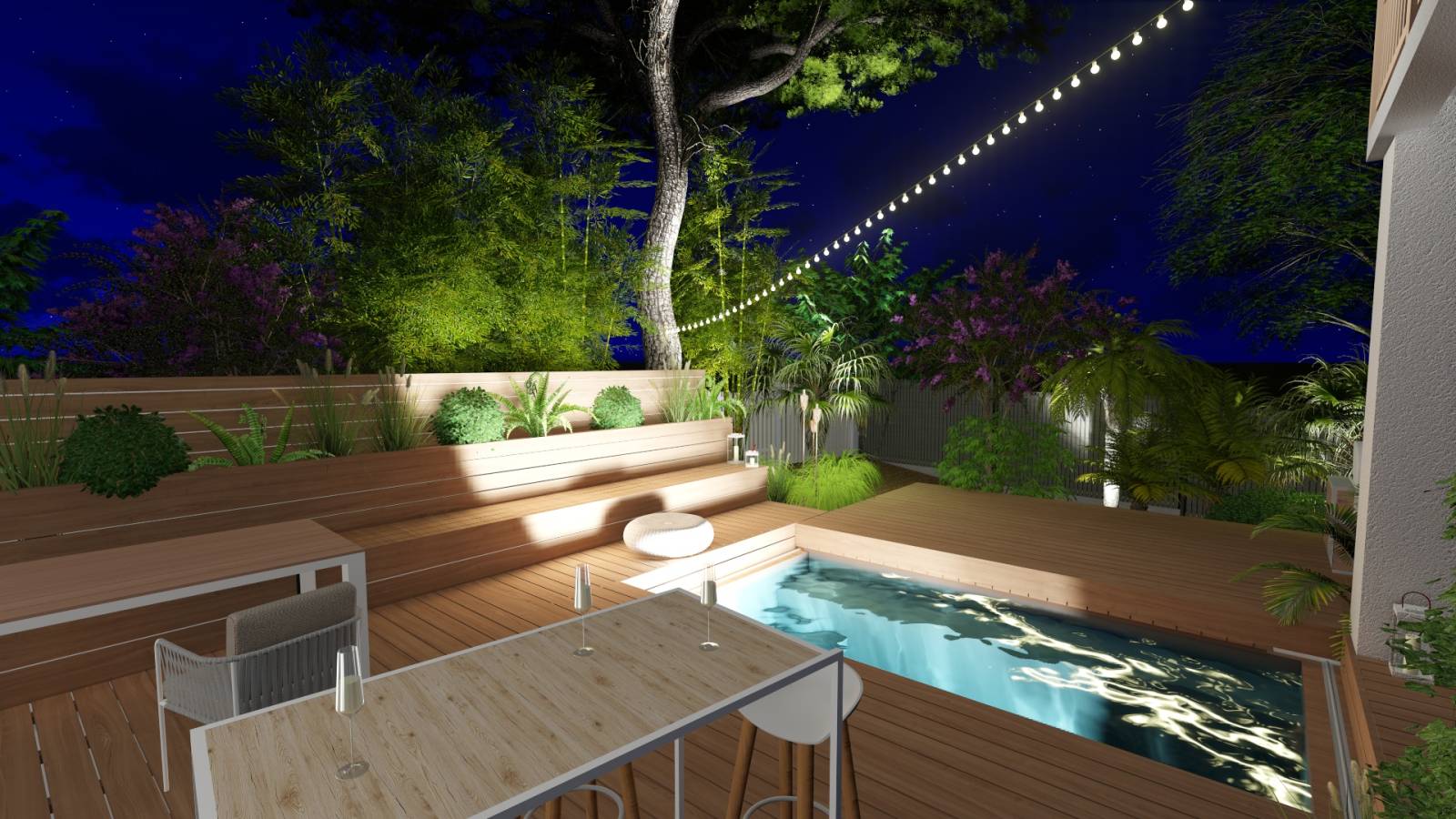 Conception par paysagiste à Arcachon 33 en Gironde 