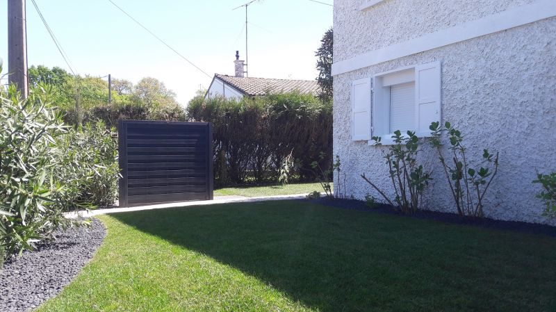 Création d'un gazon par placage de rouleau à La Teste de Buch (33)