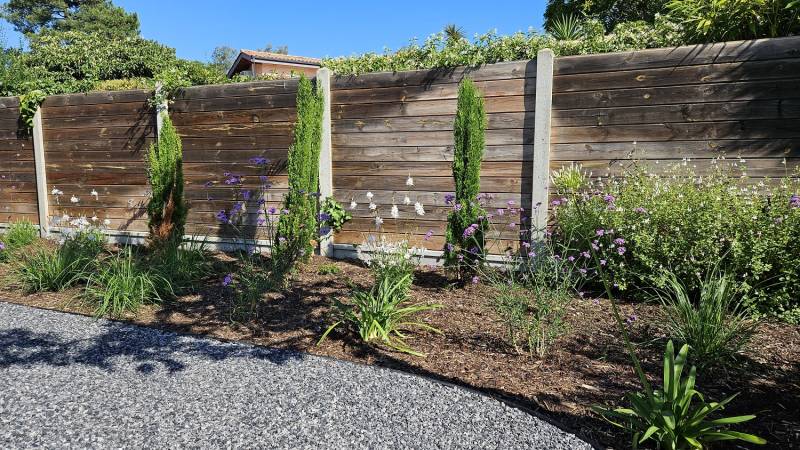 ose de clôtures en bois/béton sur-mesure Bassin d'Arcachon (33)