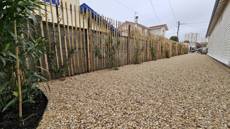 Entreprise pour faire une clôture ganivelle girondine Gujan-Mestras (33)
