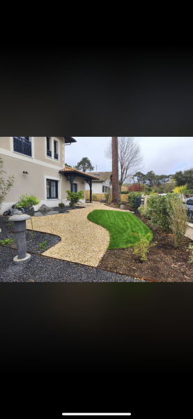 Aménagement paysagé sur le bassin d'Arcachon 