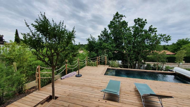 Paysagiste pour terrasse bois au Pyla sur mer 
