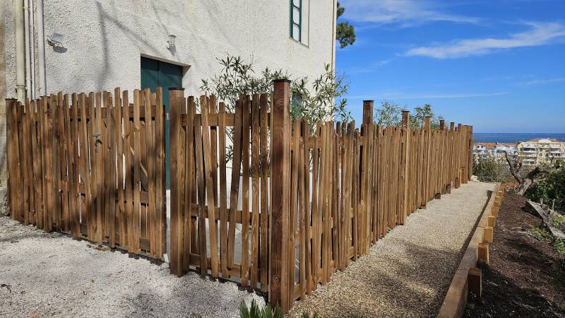 Fabrication et pose de clôtures de jardin près de Pyla-sur-Mer (33)