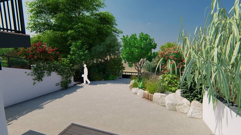 Conception d'un projet de jardin de type Bassin d’Arcachon (33)