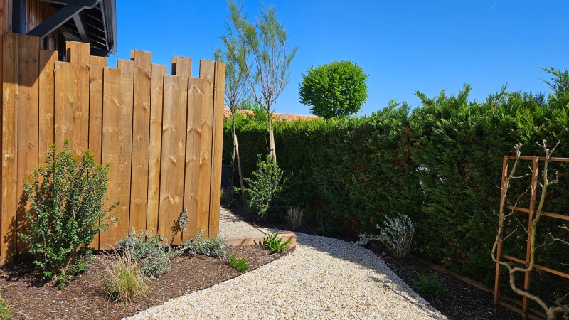 Allée piétonne à la teste de buch 