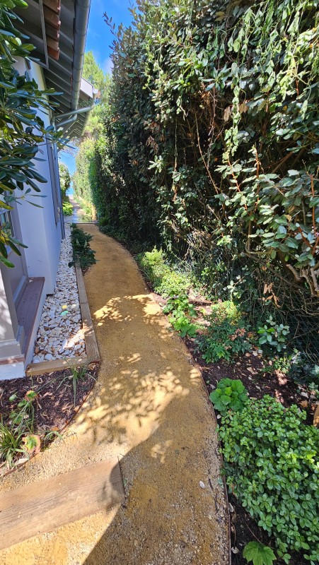 Accès piéton jardin LA TESTE DE BUCH