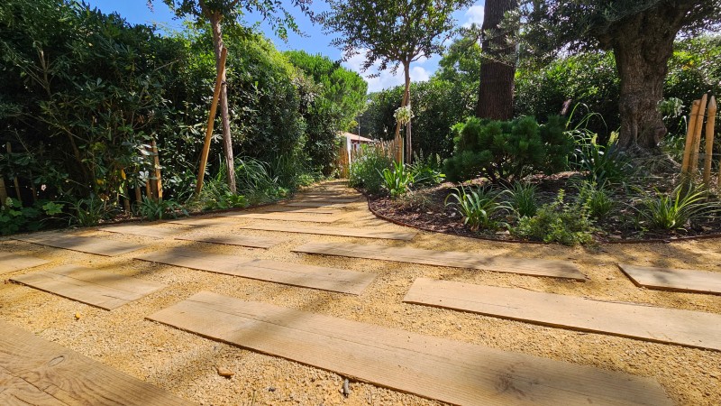 Aménagement paysagé à LA TESTE DE BUCH