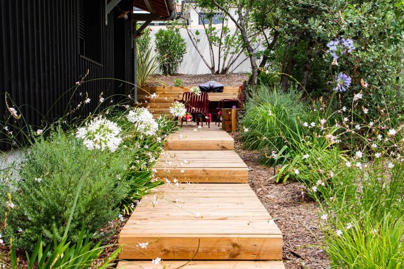 Création d’un jardin de type Bassin d’Arcachon à La Teste de Buch (33)