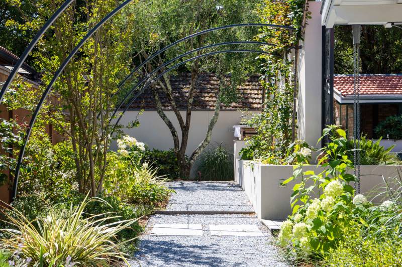 Jardin de ville à Andernos