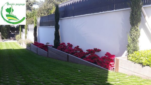 Création de parking paysager perméable (33)