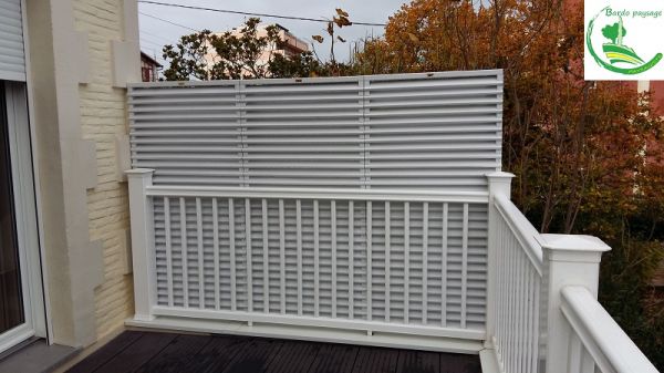 Création d'écran bois brise vue à Gradignan (33)